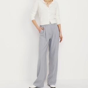 Old Navy Taylor Trousers Wide Leg Extra High-rise NEW Sz M